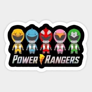 Black Power Ranger Strength In Unity Sticker